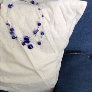 Woman’s Lapis Blue Color Choker